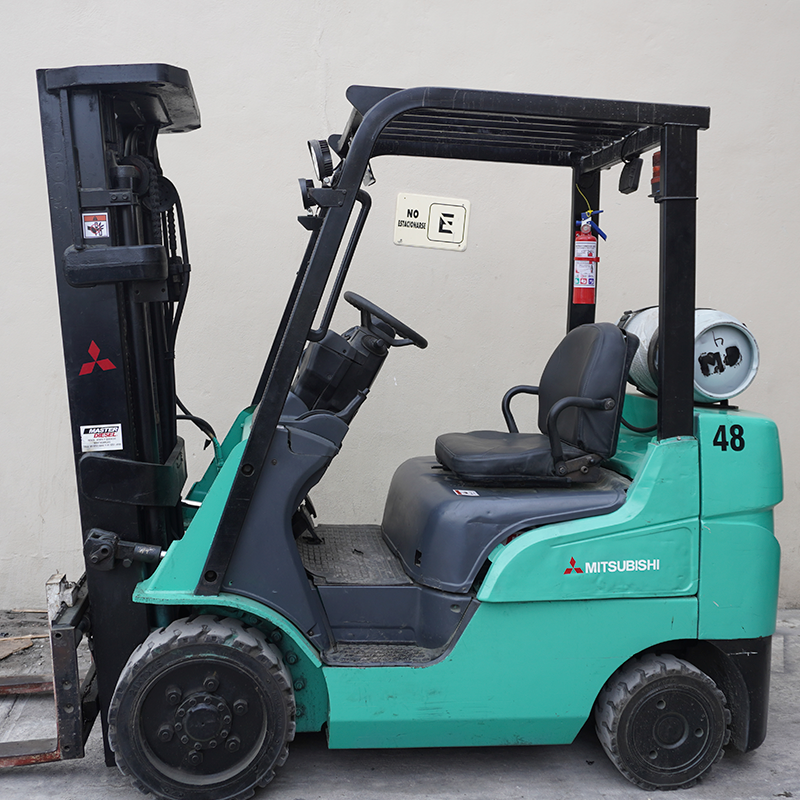 Montacargas Mitsubishi FGC25N-LP de 5,000 lb, clave M48